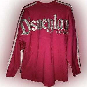 NEW Disneyland Resort Pink & Silver Spirit Jersey Size SM